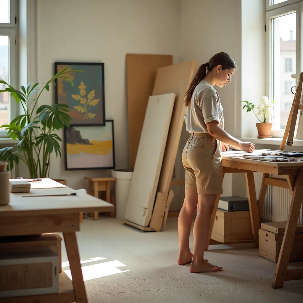 Large diameter storage tube for oversized artwork